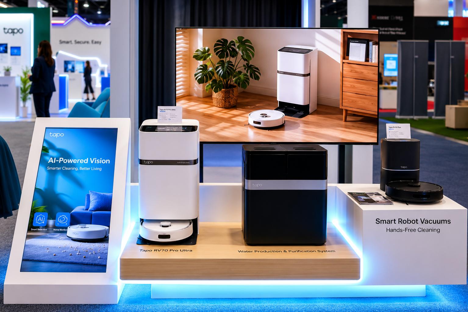 Tapo smart robot: tự động hóa việc dọn dẹp, tối ưu thời gian sống